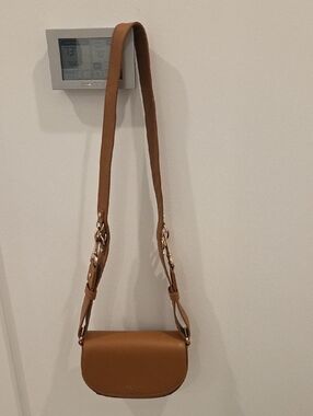 Ted Baker Equenia Brown Leather Crossbody - New Without Tags Condition
